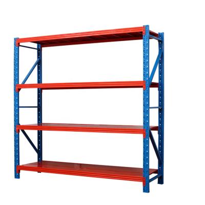 China Durable 2000*500*1500 Mm Size Industrial Stacking Racks And Shelves Storage Shelving Medium Duty Rack for sale