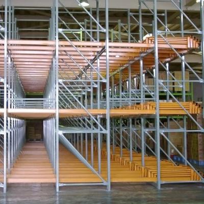 China Corrosion Protection Push Back Rack System Industrial Warehouse Steel Pallet Racking for sale