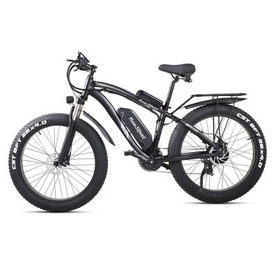 China Steel fast delviery/cheap high quality fat bike 26inch ebikes/electric bicycle fat tire 1000watt full suspension for sale