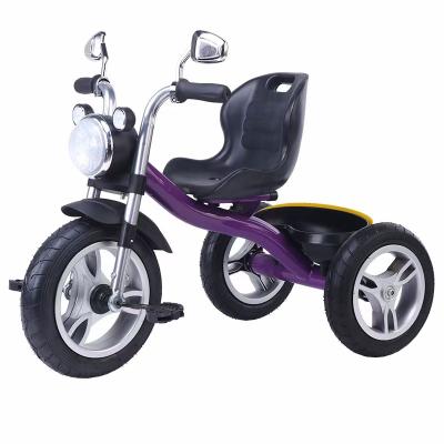 China LED headlights new 3 wheel baby tricycle kids bike kids tricycle with light for sale