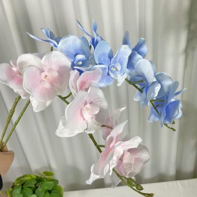 China Hot Selling Artificial Nature Flowers High Quality Home Decoration Orchid Flowers for sale