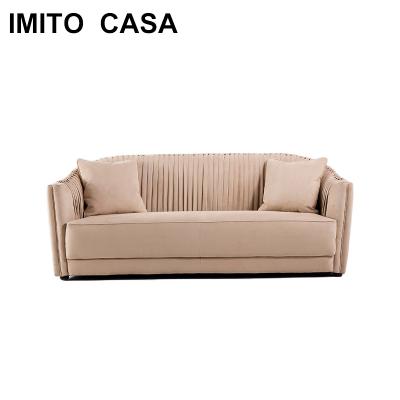 China Newest OEM Modern Italian Light Luxury Sofa China for sale