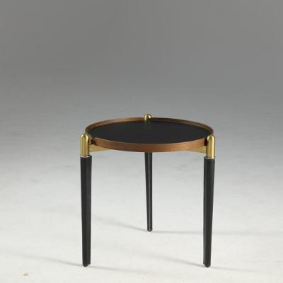 China Morden Trendy Modern And Fashionable Circular Family Use Small Tea Contracted Table for sale