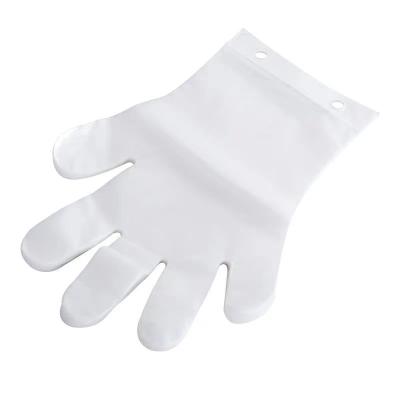 China OEM Available Favorable Price Cleaning PE To Ensure Food Hygiene Disposable Plastic Gloves for sale