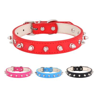 China Pet Leather Supplies Collars And Leashes Viable Pull Rope Kitten Collar INS Collar Pet Supplies New for sale