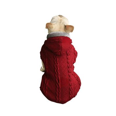 China Autumn and winter woolen plush pet clothing sustainable dog clothing and accessories pet suppliesPet clothes small for sale