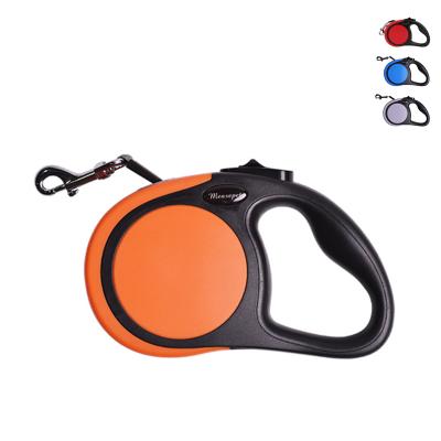 China WalkingPet Automatic Telescopic Pulling Pet Viable Multicolor Dog Collars And Leashes Rope Dog Leashes for sale