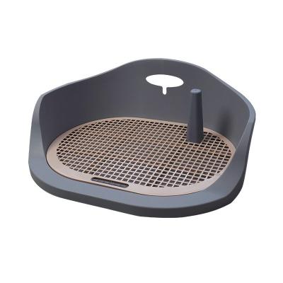 China Yuchong pet products single size indoor viable bed pan flat pet grid with column dog toilet availableOther pet products for sale