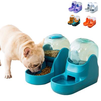 China Bowls and Bowls and Feeders Pet Cat Dog Feeder Pet Products Space Dog Automatic Pet Water Dispenser Pet Bowls for sale