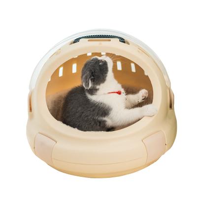 China Xinding 441 pet products pet space capsule cat viable travel and outdoor portable nestPet cage aviation box 5-10kg for sale