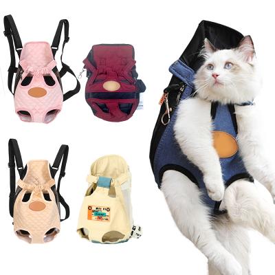 China Lightweight Cat Viable Bag Mesh Backpack Pet Products Pet Breathable and Outdoor Portable PetPet Travel for sale