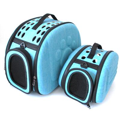 China Pet products viable pet bag dog take out pet shoulder space aviation portable EVA foldingOther for sale