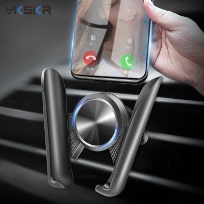 China Adjustable Mobile Phone Holder For Car Air Vent Gravity Car Dashboard 360 Telescopic Phone Holders for sale