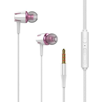 China Factory Wholesale In-Ear Subwoofer In-Ear Headset Luminous Earphone 3.5mm Cable Stereo With Mic Earphones for sale