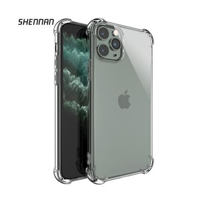 China Shockproof Cheap Transparent High Back Cover Cell Phones Clear Mobile Case For iPhone SE 6 7 8 X XS XR 11 pro 12 mini 13 max for sale