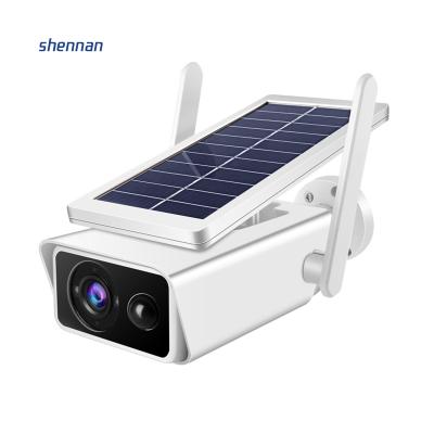 China NIGHT VISION Shennan HD 2MP 1080P IR Night Vision IP Alarm Solar Battery WiFi CCTV Outdoor Rechargeable Wireless CCTV Surveillance for sale