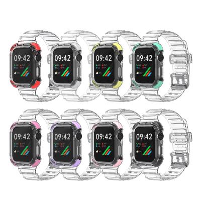 China Sports Smart Watch Plastic Band For Apple Watch For Series 5 4 3 2 1 Size 38mm 40mm 42mm 44mm for sale