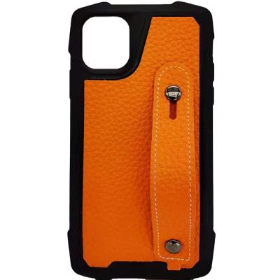 China Source Factory Saffiano Leather Phone Case Cell Phone Shockproof Case Shock Proof/Cow/Alloy Buckle Leather For iPhone 13 Series for sale