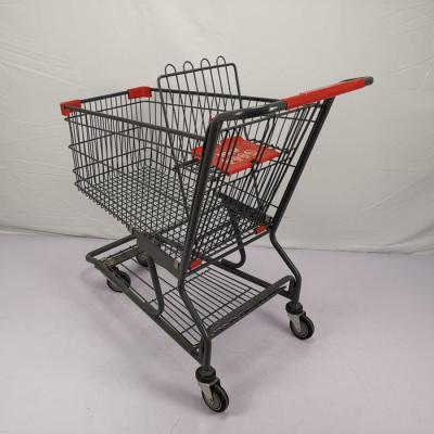 China carro de la compra americano estándar de Warehouse de la carretilla que hace compras 125L con Seat plegable en venta