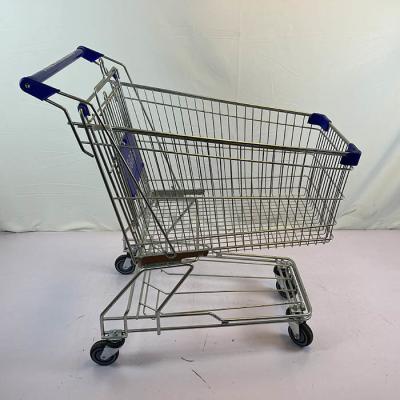 Cina Q195 Acciaio 125L Supermercato asiatico Metal Storage Shopping Trolley Certificato SGS in vendita