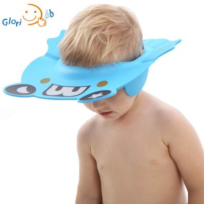 China Stocked Safety Shield Prevents Water From Pooling Adjustable Face Baby Bath Shade for sale