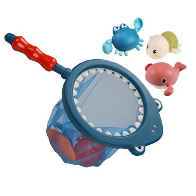 China Bath Toy Bath Toys Fishing Games Swimming Whales Water Baby Bath Time Tub Fishing Toys for sale