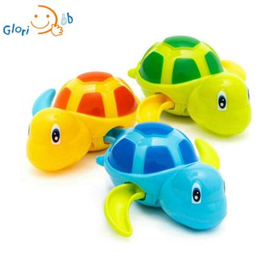 China Cute Cartoon Turtle Bathroom Bath Water Animals Swimming Cogs Toys Baby Summer Bath Toys Bathtub Kids Bathtub Bath Toys Turtle for sale