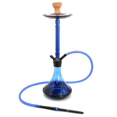 China High End Acceptable Shisha Narguile Hookah Narguile OEM Lounge Furniture Russian Aluminum Sheesha Hookah Set for sale