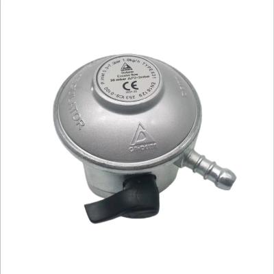 China Hot Selling Zinc Alloy Delta Butane 30mbar LPG Gas Cylinder Regulator For Furnace for sale