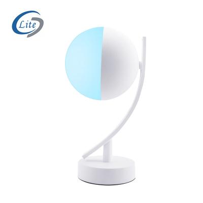 China Modern Smart WIFI LED Table Lights Sound Control Lights Dancing With Soft Music Color Changing Light Eye Care Desk Lamp for sale