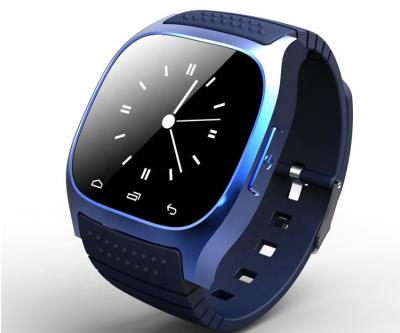 China 2020 Hot Selling Playback Fashion Design Sport M26 Blue Tooth MP3 Smart Watch For Android For IOS for sale