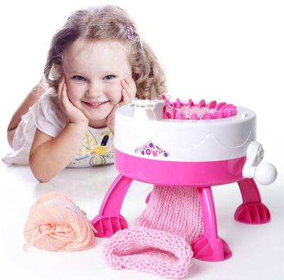 China Quick Knit Loom Knitting Machine 22 Needles Knock Knitting Machines High Quality DIY Educational Toy for Kids and Adult Hat Scarf Making Sock for sale