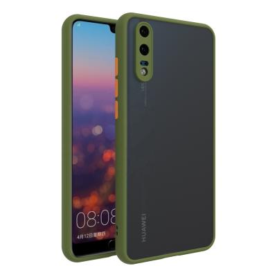 China New Arrival 2020 Matte Handphone Accessories TPU Translucent PC Cell Phone Covers Case For Huawei P20 P30 30 mate pro P40 nova 7 for sale