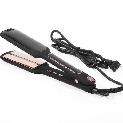 China Adjustable Heat Settings Hot Selling Straight Clamp Infrared Multi-Function Electric Hair Straightener Does Not Damage Hair Ceramic Curler Electric Clamp for sale