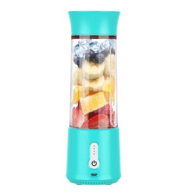 China Car Portable multifunctional juicing cup USB rechargeable electric food processor 6-blade PCTG mini juice machine for sale