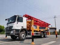 China Geüberholter 36M Used Putzmeister Concrete Pumpen-LKW mit Benz Chassis zu verkaufen