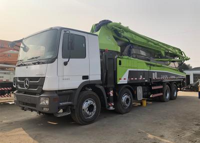 China 180m3/H 50M Used Truck Concrete Pump , Remote Control Concrete Pump Actros 4141 for sale