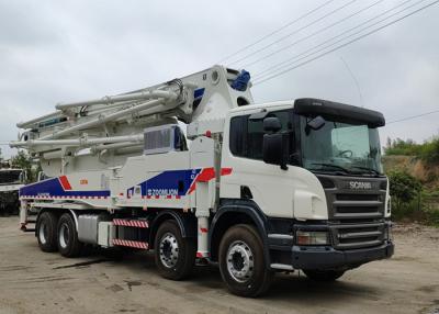 China 309KW los 50m Crane Truck Stabilization Control concreto reciclados en venta