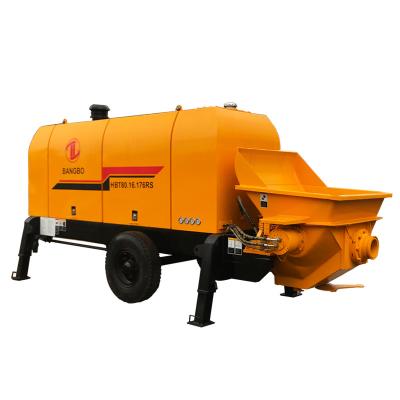 China 80CBM/H 16MPa Mini Concrete Mixer With Pump , Stationary Concrete Pump for sale