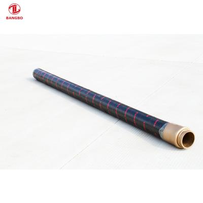 China DN100 3m Model Concrete Pump Parts Hose End Replacement Double Layer for sale