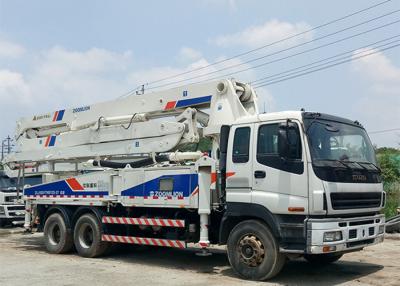 China 37m 265KW Boom Pressure Concrete Pump Truck Mounted ISUZU CYZ51Q for sale