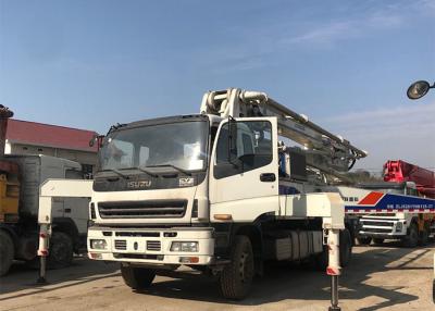 Cina ZOOMLION camion ISUZU Chassis Refurbished del cemento utilizzato 37 metri in vendita