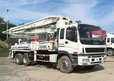 China 265KW 37m Gerenoveerde Beton-Pomp Isuzu Truck Mounted Good Condition Te koop