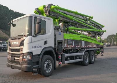 China Nieuwe Op zwaar werk berekende As 3 van de de Concrete Pompvrachtwagen van SCANIA met de Goedkeuring van BV Te koop