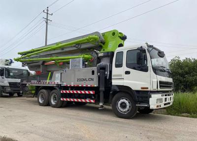 China ZOOMLION renovó la mano ISUZU del camión segundo de la bomba de Beton 3 árboles 47 metros en venta