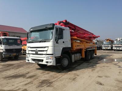 China Sany Concrete Placing Boom Renewed Concrete Pumping Truck Beton Pump Machine 37m for sale