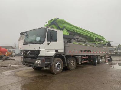 China Bomba concreta montada caminhão usada de Zoomlion 63m ACTROS 4141 à venda