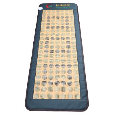 China Supply Joint Pain Maker Far Infrared Jade Health Massage Mattress Sofa Heating Far Infrared Cushion Temporary Aid for sale