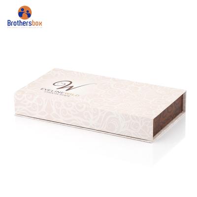 China Recyclable Custom Small Magnetic Paper Gift Box Eyelash Box Packaging for sale