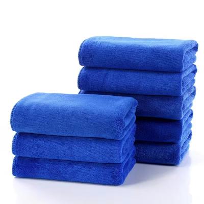 China Reuseable General 40X40cm 500gsm super absorbent microfiber towel wholesale car wash towel for sale